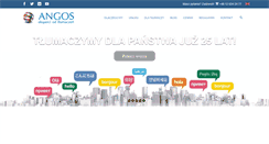 Desktop Screenshot of angos.com.pl